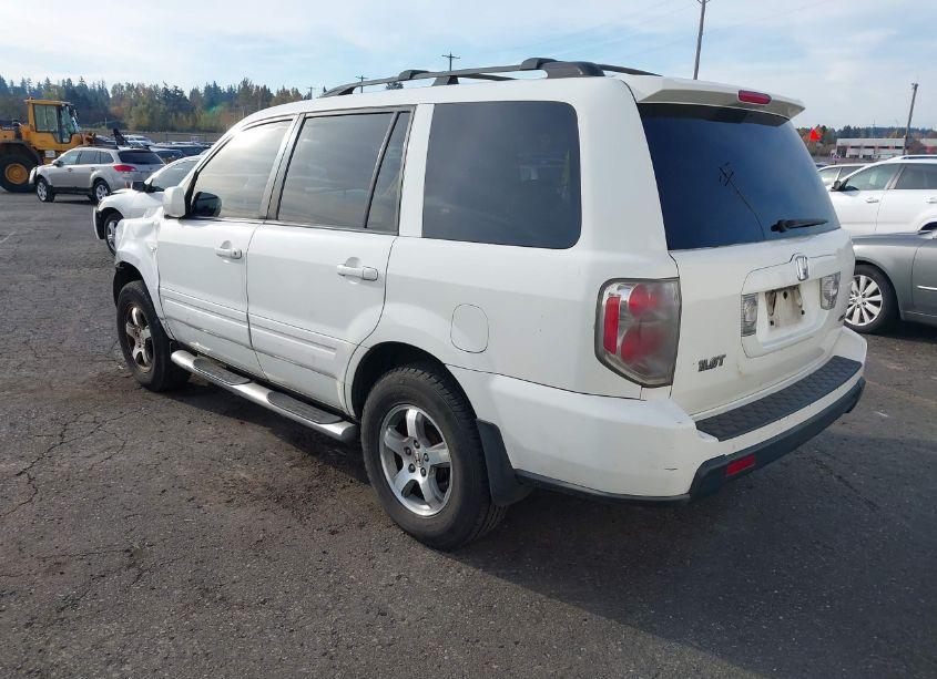 Photo 3 of 2008 Honda Pilot EX-L (VIN 5FNYF18588B050004)