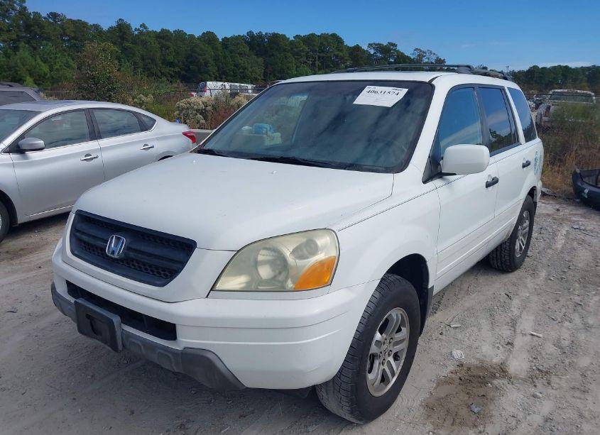 Photo 2 of 2005 Honda Pilot EX-L (VIN 5FNYF18595B007917)
