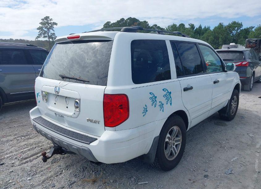 Photo 4 of 2005 Honda Pilot EX-L (VIN 5FNYF18595B007917)