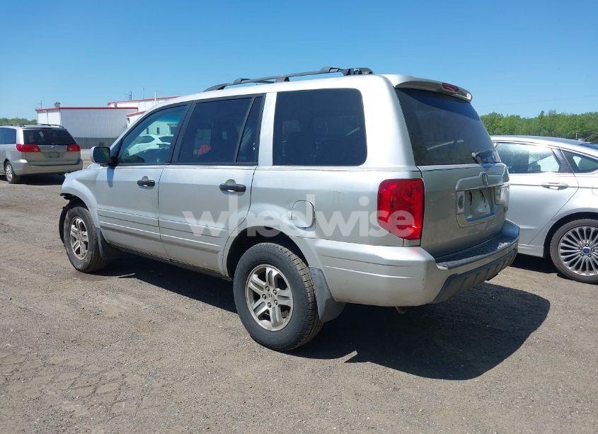 Photo 3 of 2005 Honda Pilot EX-L (VIN 5FNYF18595B009702)