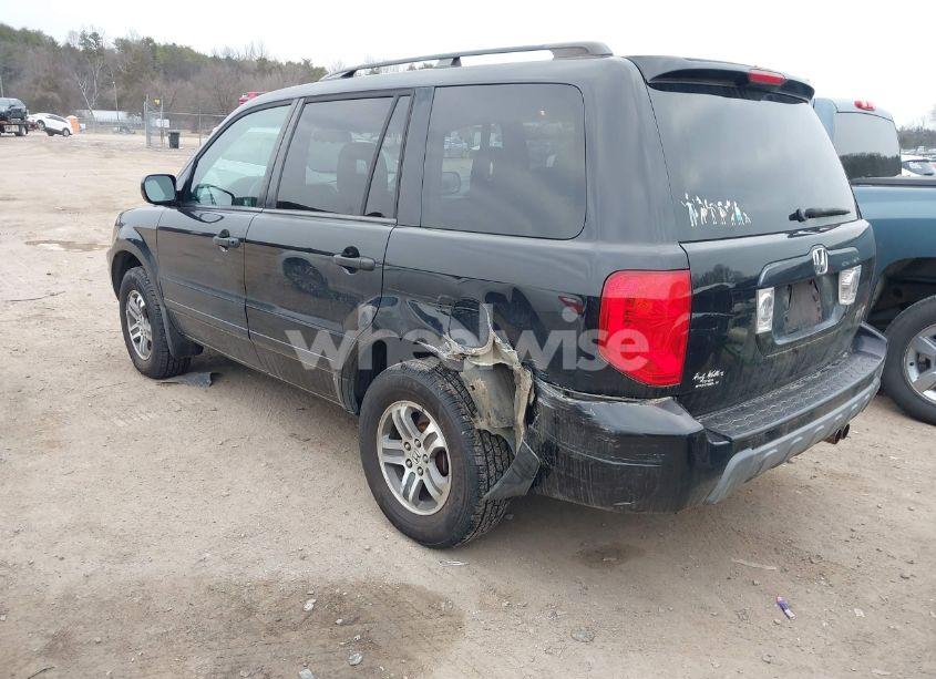 Photo 3 of 2005 Honda Pilot EX-L (VIN 5FNYF18595B040965)