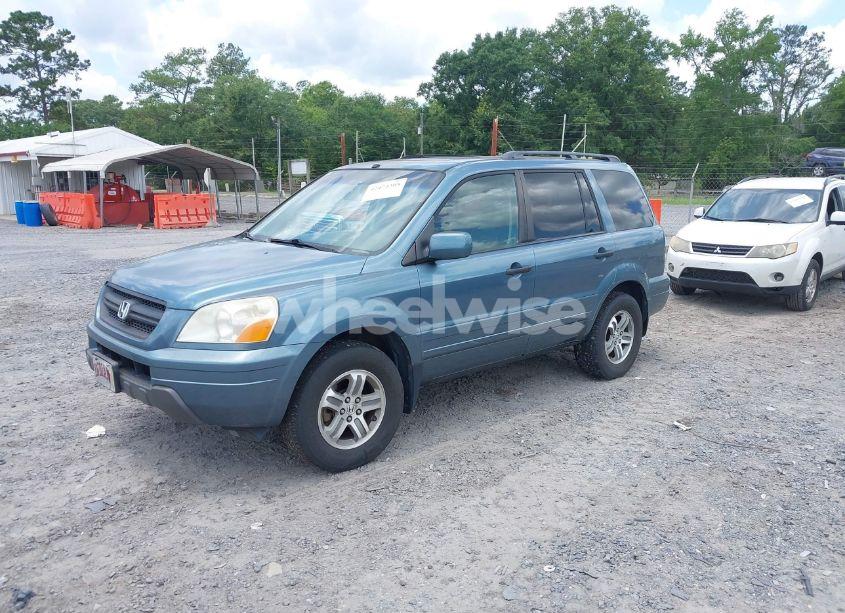 Photo 2 of 2005 Honda Pilot EX-L (VIN 5FNYF18595B050248)