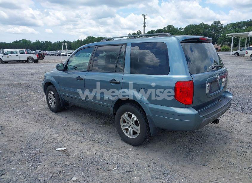 Photo 3 of 2005 Honda Pilot EX-L (VIN 5FNYF18595B050248)
