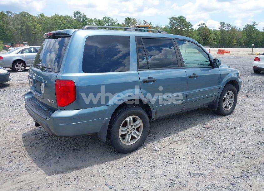 Photo 4 of 2005 Honda Pilot EX-L (VIN 5FNYF18595B050248)