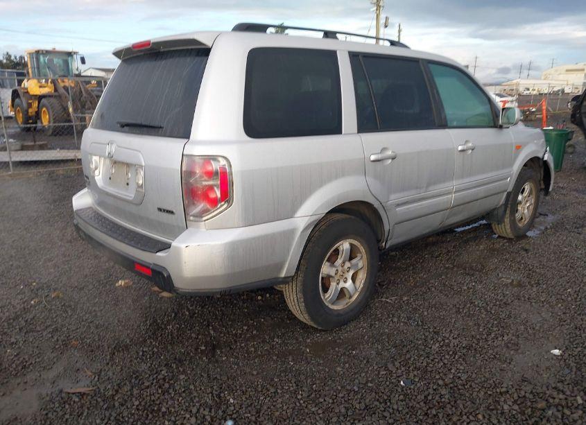 Photo 4 of 2007 Honda Pilot EX-L (VIN 5FNYF18597B023344)