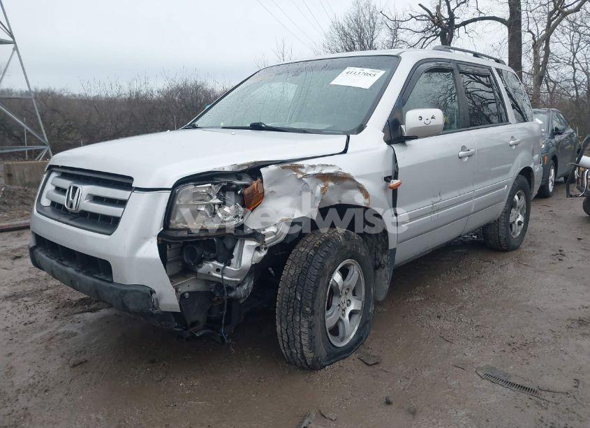 Photo 2 of 2008 Honda Pilot EX-L (VIN 5FNYF18598B049251)