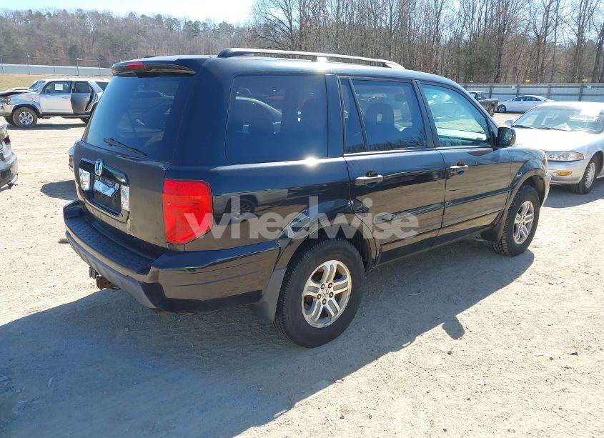 Photo 4 of 2005 Honda Pilot EX-L (VIN 5FNYF185X5B016318)