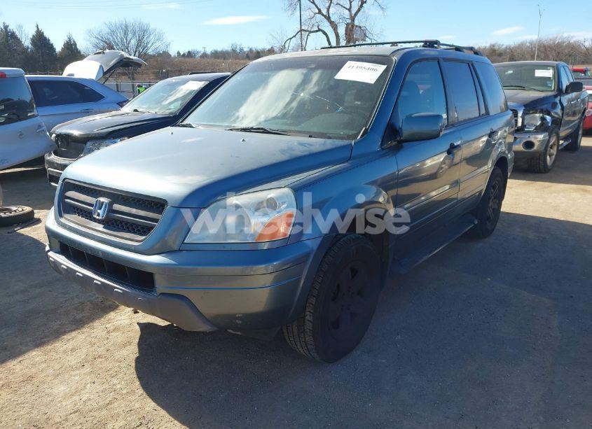Photo 2 of 2005 Honda Pilot EX-L (VIN 5FNYF185X5B041557)