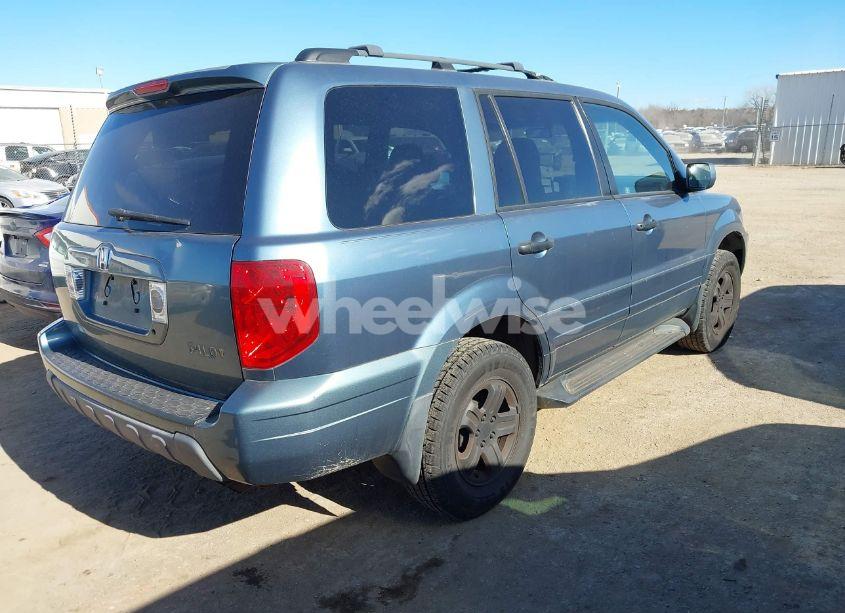 Photo 4 of 2005 Honda Pilot EX-L (VIN 5FNYF185X5B041557)