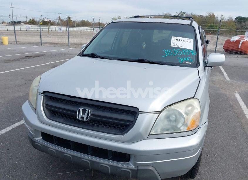 Photo 6 of 2005 Honda Pilot EX-L (VIN 5FNYF185X5B058584)