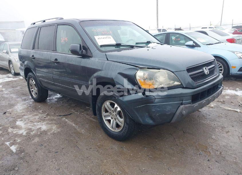2004 Honda Pilot EX-L (VIN 5FNYF18604B005657) main photo