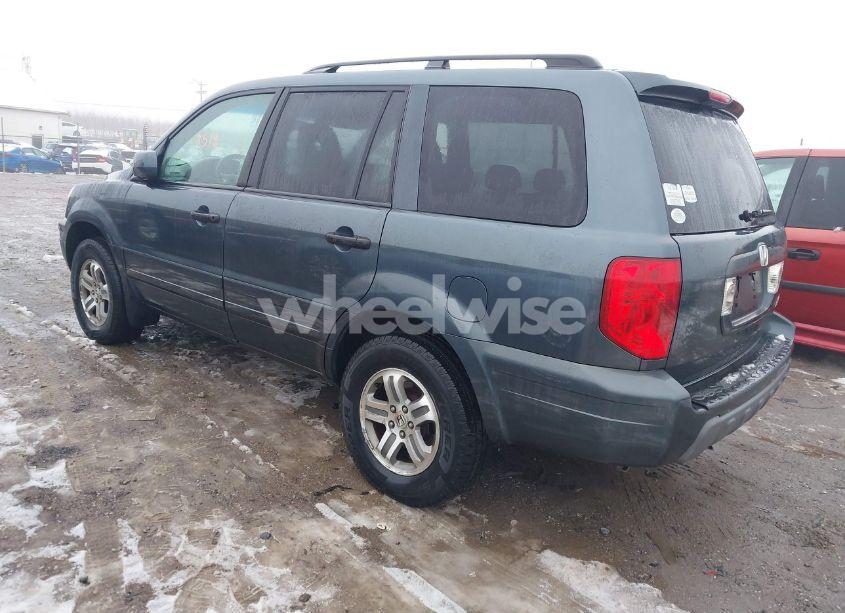 Photo 3 of 2004 Honda Pilot EX-L (VIN 5FNYF18604B005657)