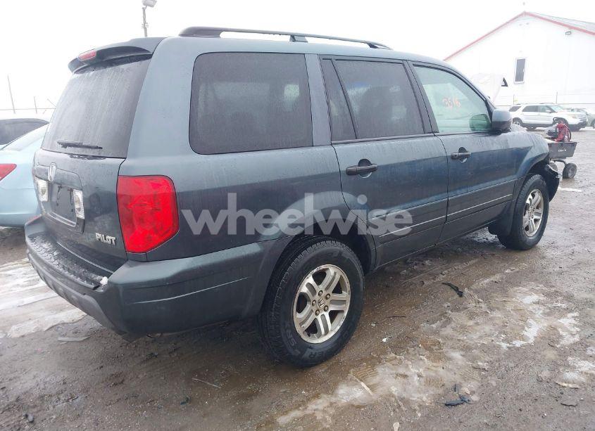 Photo 4 of 2004 Honda Pilot EX-L (VIN 5FNYF18604B005657)