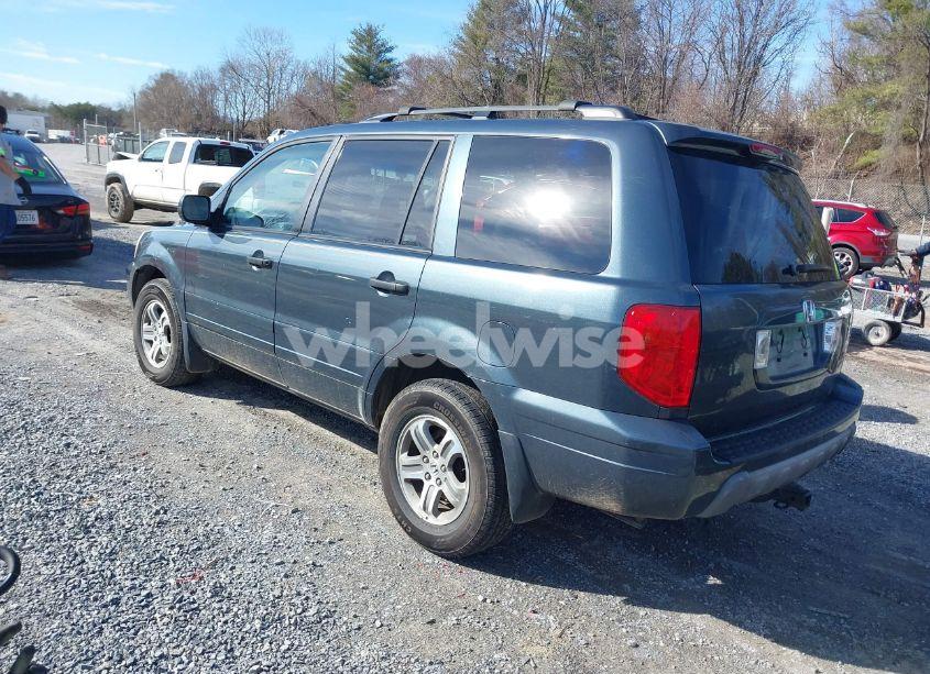 Photo 3 of 2005 Honda Pilot EX-L (VIN 5FNYF18605B055105)