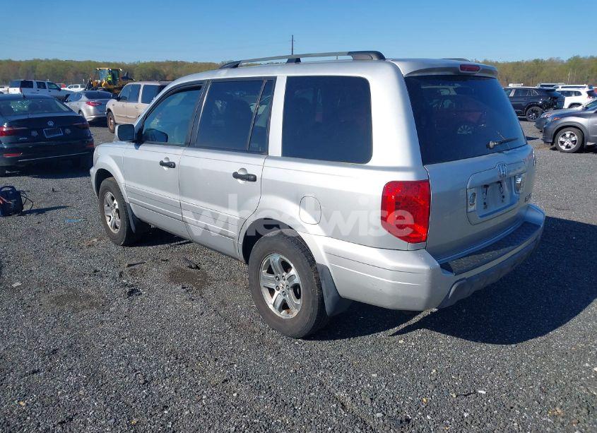 Photo 3 of 2005 Honda Pilot EX-L (VIN 5FNYF18615B001814)