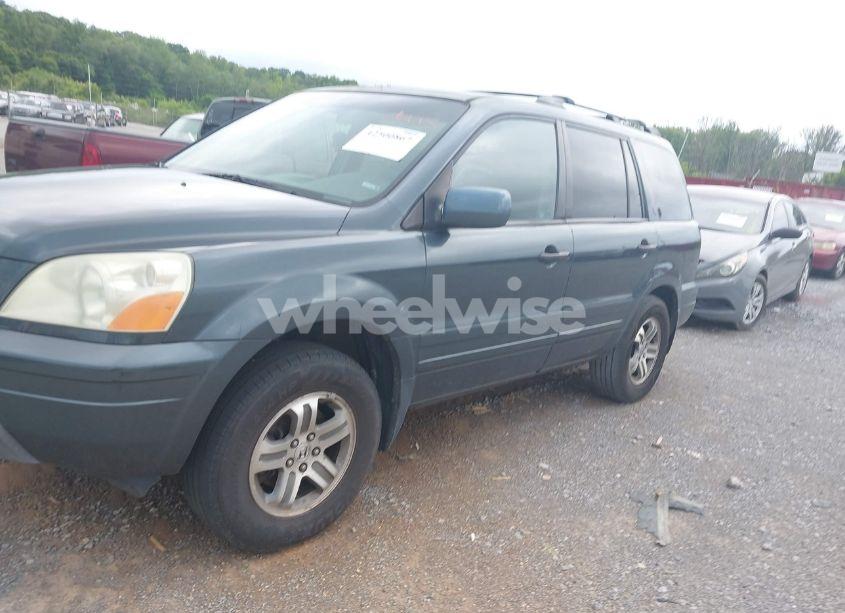 Photo 2 of 2005 Honda Pilot EX-L (VIN 5FNYF18615B014949)