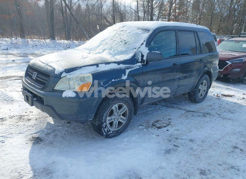 Photo 2 of 2005 Honda Pilot EX-L (VIN 5FNYF18615B031315)