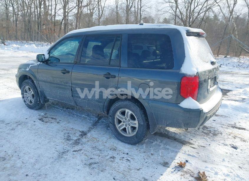 Photo 3 of 2005 Honda Pilot EX-L (VIN 5FNYF18615B031315)