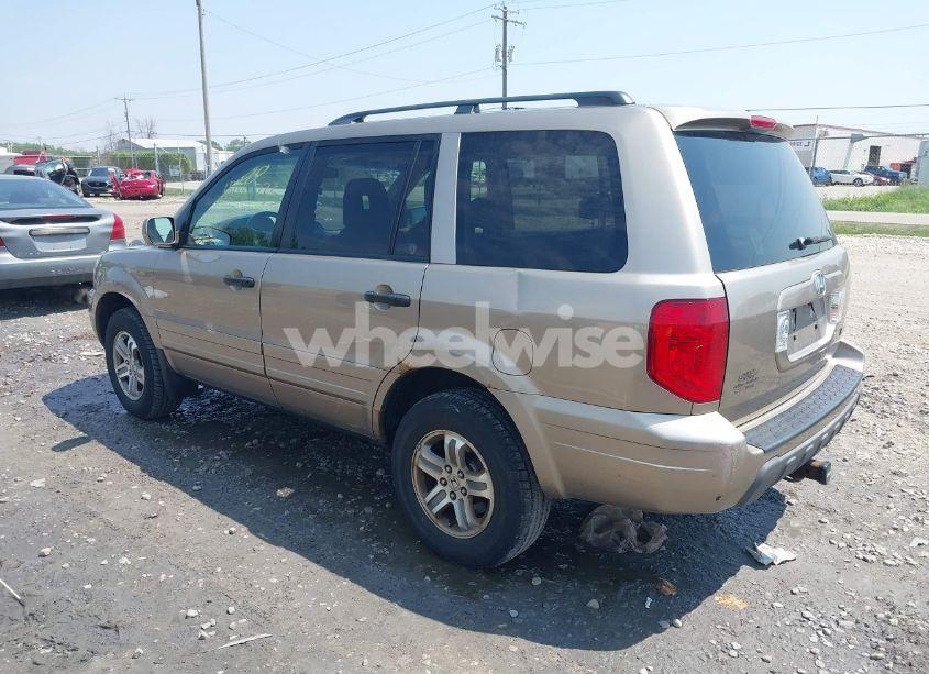 Photo 3 of 2005 Honda Pilot EX-L (VIN 5FNYF18615B032254)