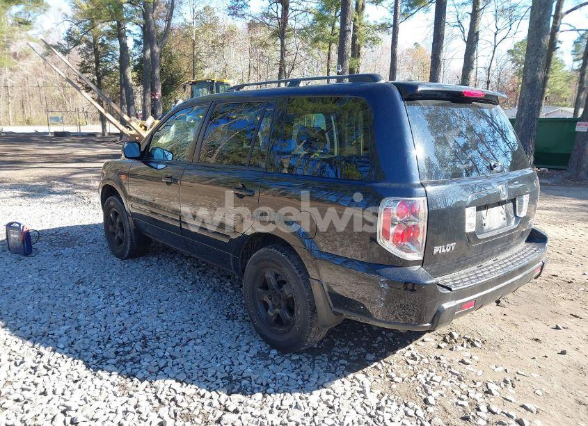 Photo 3 of 2006 Honda Pilot EX-L (VIN 5FNYF18616B001541)