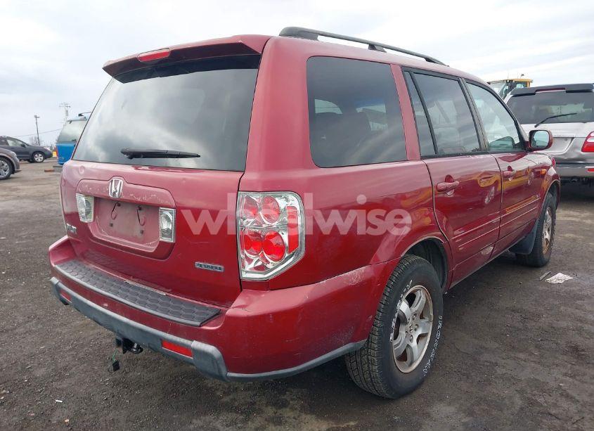 Photo 4 of 2006 Honda Pilot EX-L (VIN 5FNYF18626B022642)