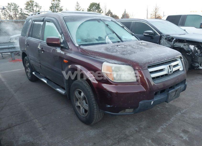 2007 Honda Pilot EX-L (VIN 5FNYF18627B002229) main photo