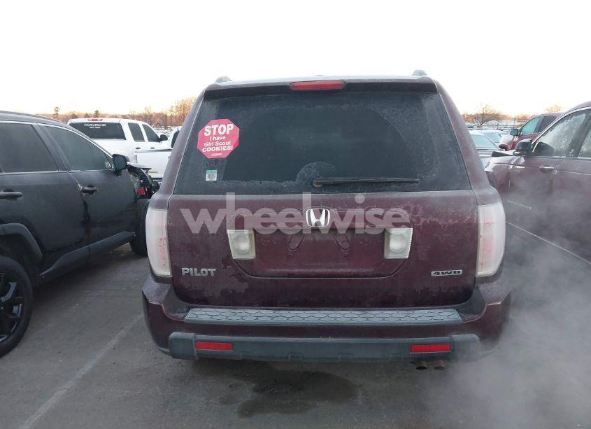 Photo 16 of 2007 Honda Pilot EX-L (VIN 5FNYF18627B002229)