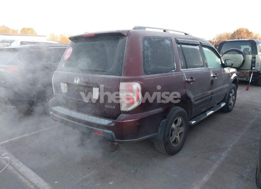 Photo 4 of 2007 Honda Pilot EX-L (VIN 5FNYF18627B002229)