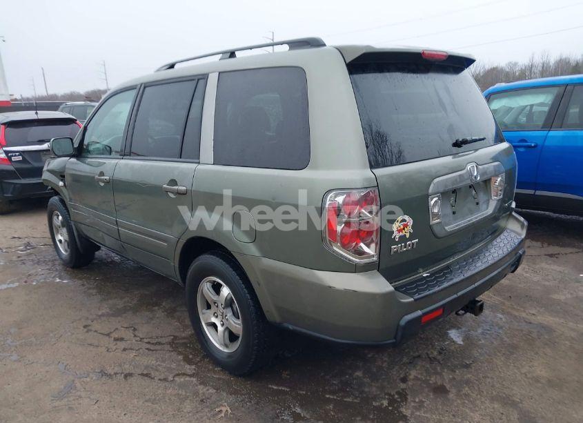 Photo 3 of 2008 Honda Pilot EX-L (VIN 5FNYF18628B000417)