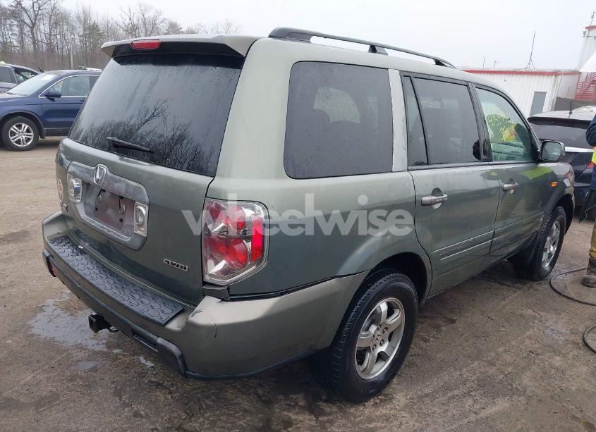 Photo 4 of 2008 Honda Pilot EX-L (VIN 5FNYF18628B000417)