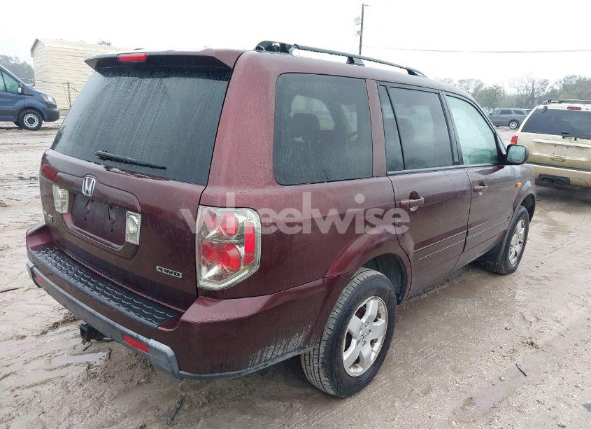 Photo 4 of 2008 Honda Pilot EX-L (VIN 5FNYF18628B031912)