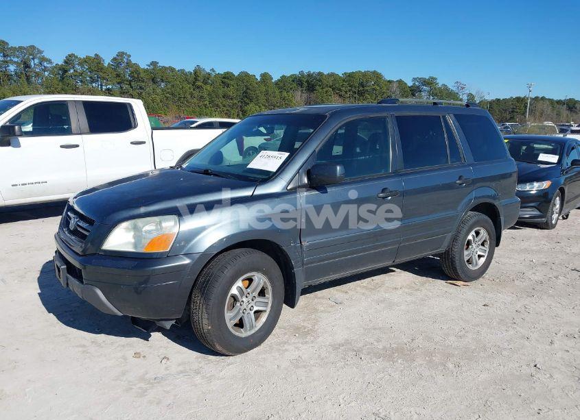 Photo 2 of 2005 Honda Pilot EX-L (VIN 5FNYF18635B041246)