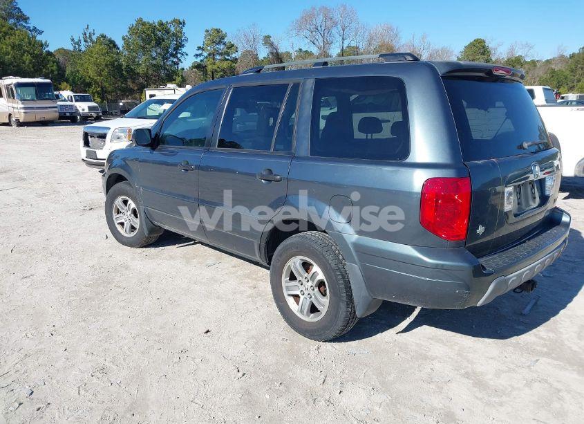 Photo 3 of 2005 Honda Pilot EX-L (VIN 5FNYF18635B041246)