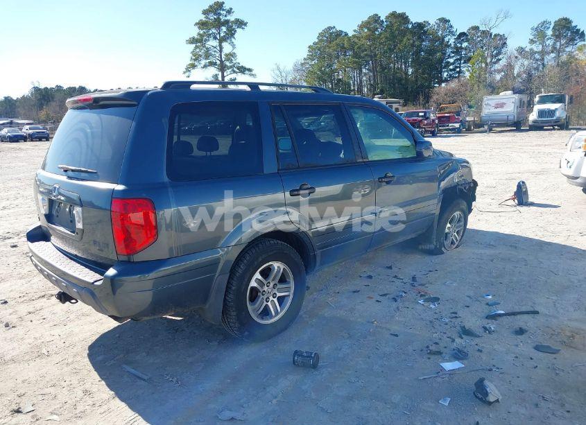 Photo 4 of 2005 Honda Pilot EX-L (VIN 5FNYF18635B041246)
