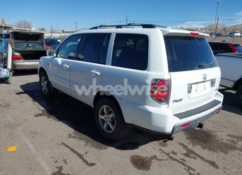 Photo 3 of 2008 Honda Pilot EX-L (VIN 5FNYF18638B035645)