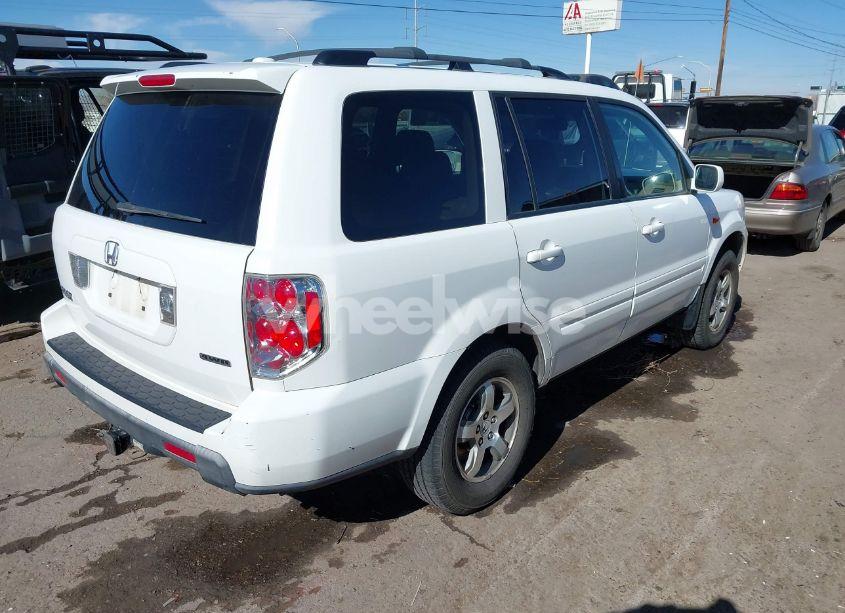 Photo 4 of 2008 Honda Pilot EX-L (VIN 5FNYF18638B035645)