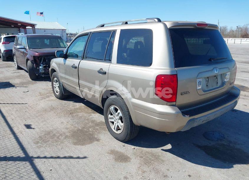 Photo 3 of 2005 Honda Pilot EX-L (VIN 5FNYF18645B032216)