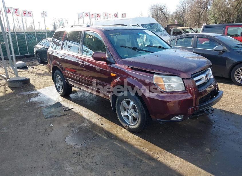 2007 Honda Pilot EX-L (VIN 5FNYF18647B004936) main photo
