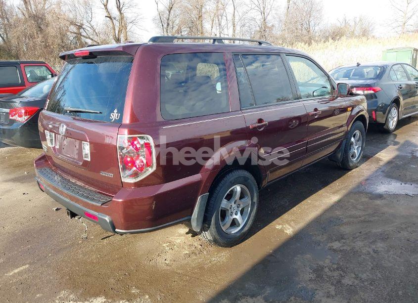 Photo 4 of 2007 Honda Pilot EX-L (VIN 5FNYF18647B004936)