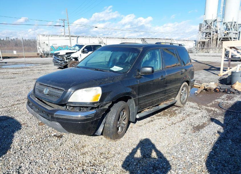 Photo 2 of 2005 Honda Pilot EX-L (VIN 5FNYF18655B015893)