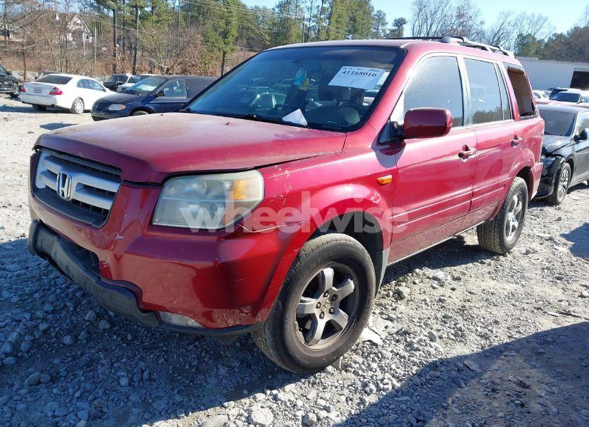 Photo 2 of 2006 Honda Pilot EX-L (VIN 5FNYF18656B018620)