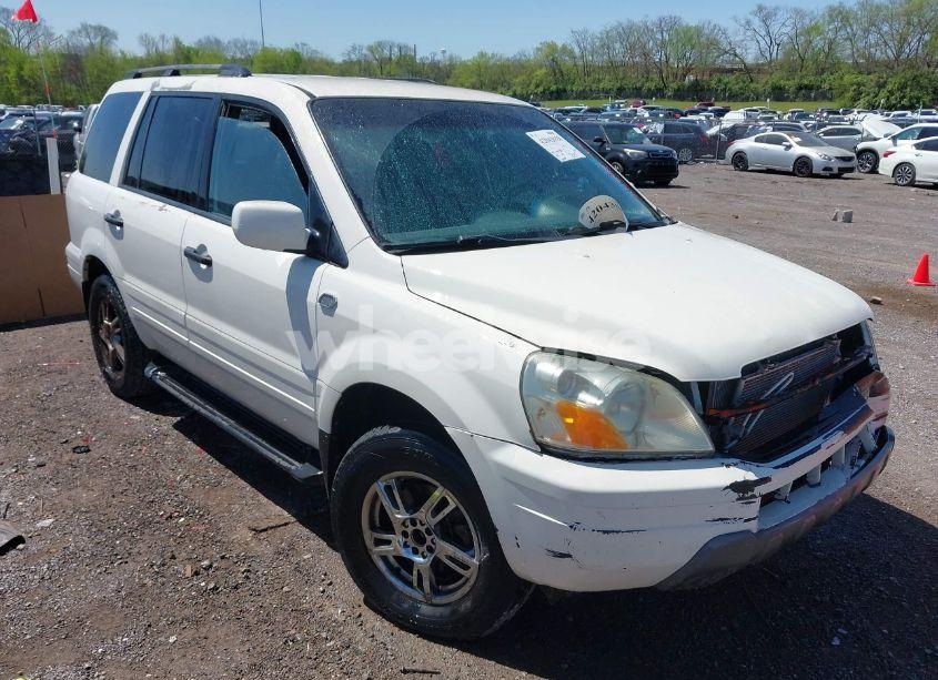 2004 Honda Pilot EX-L (VIN 5FNYF18664B011527) main photo