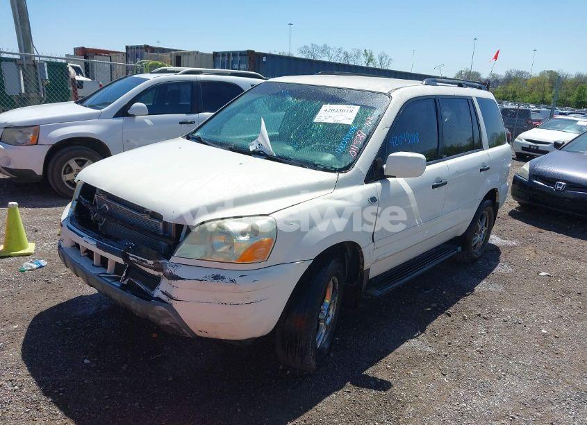 Photo 2 of 2004 Honda Pilot EX-L (VIN 5FNYF18664B011527)