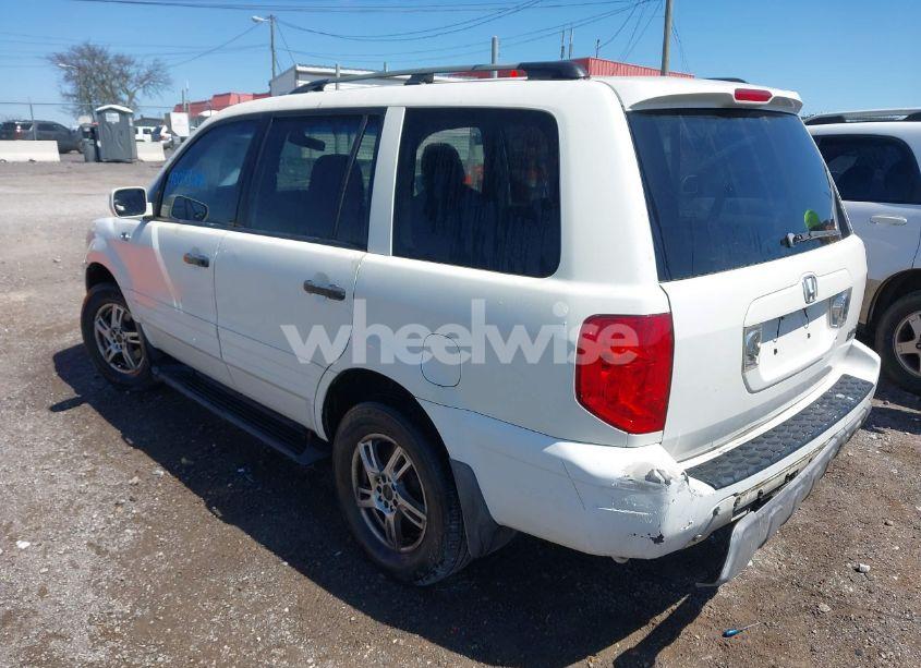 Photo 3 of 2004 Honda Pilot EX-L (VIN 5FNYF18664B011527)