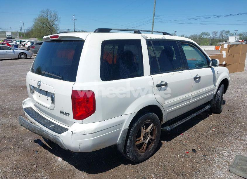 Photo 4 of 2004 Honda Pilot EX-L (VIN 5FNYF18664B011527)