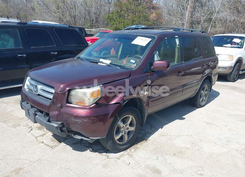 Photo 2 of 2007 Honda Pilot EX-L (VIN 5FNYF18667B002248)