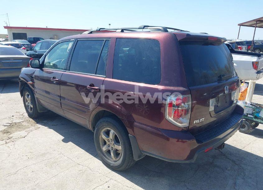 Photo 3 of 2007 Honda Pilot EX-L (VIN 5FNYF18667B002248)