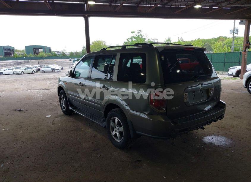 Photo 3 of 2008 Honda Pilot EX-L (VIN 5FNYF18668B024669)