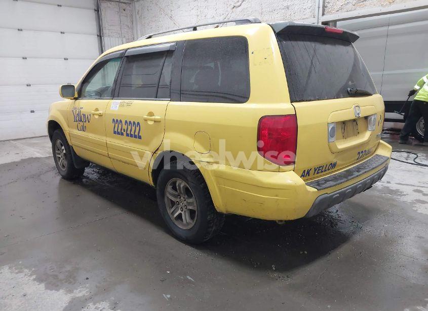 Photo 3 of 2005 Honda Pilot EX-L (VIN 5FNYF18675B005785)