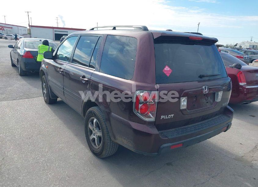 Photo 3 of 2008 Honda Pilot EX-L (VIN 5FNYF18688B053347)